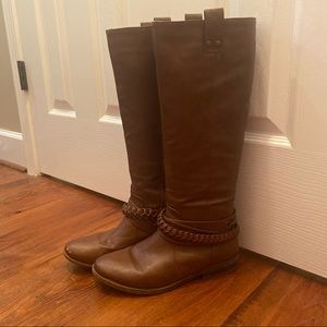 Brown Leather Boots
